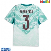Portugal Ruben Dias #3 Gostujuci Dres SP 2026 Kratak Rukav